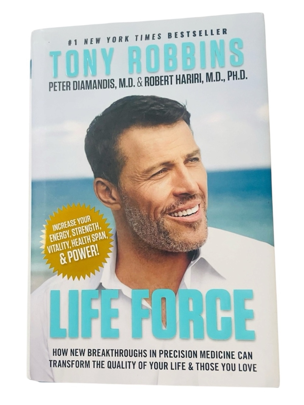 Tony Robbins Life Force Hardcover Self Help Health Wellness Book